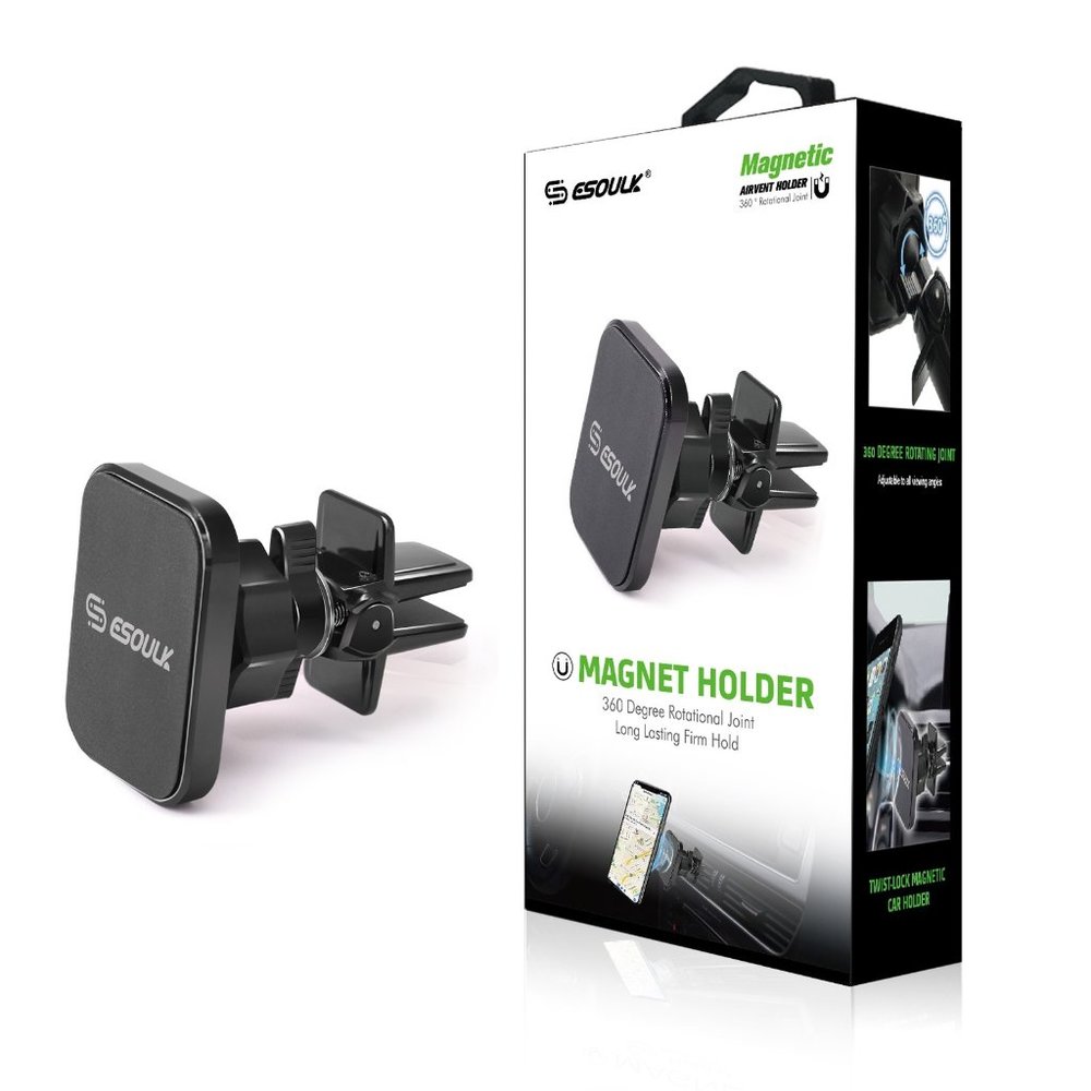 ESOULK TWIST-LOCK MAGNETIC CAR HOLDER